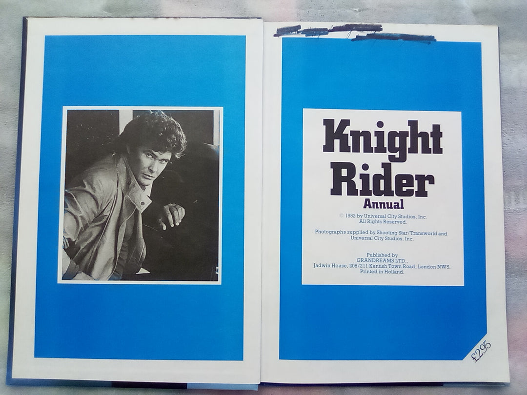Knight Rider Annual 1982 – Atlantis Books