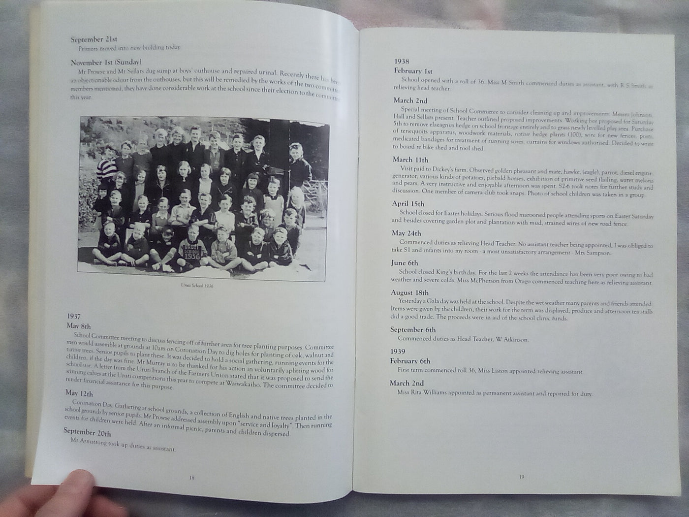 Uruti School 1898-1998