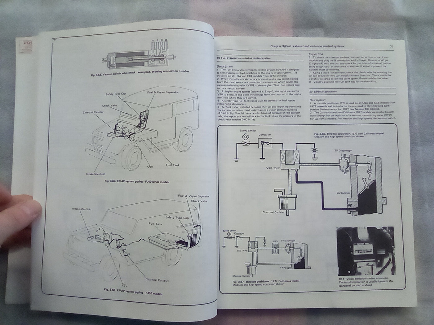 Toyota Land Cruiser Haynes Manual 1968-1982 FJ40,43,45,55 & 60