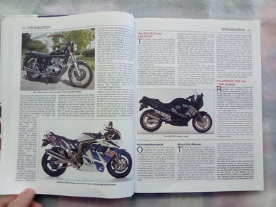 Suzuki GSX-R750 & 1100 '85 TO '92 and GSX600F, 750F, & 1100F '88 to '96 Haynes Manual