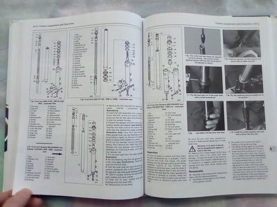 Suzuki GSX-R750 & 1100 '85 TO '92 and GSX600F, 750F, & 1100F '88 to '96 Haynes Manual