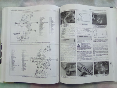Suzuki GSX-R750 & 1100 '85 TO '92 and GSX600F, 750F, & 1100F '88 to '96 Haynes Manual