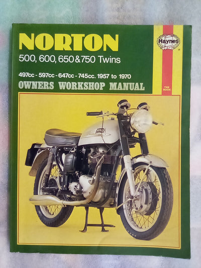 Norton 500, 600, 650, & 750 Twins 1957-1970 Haynes Manual