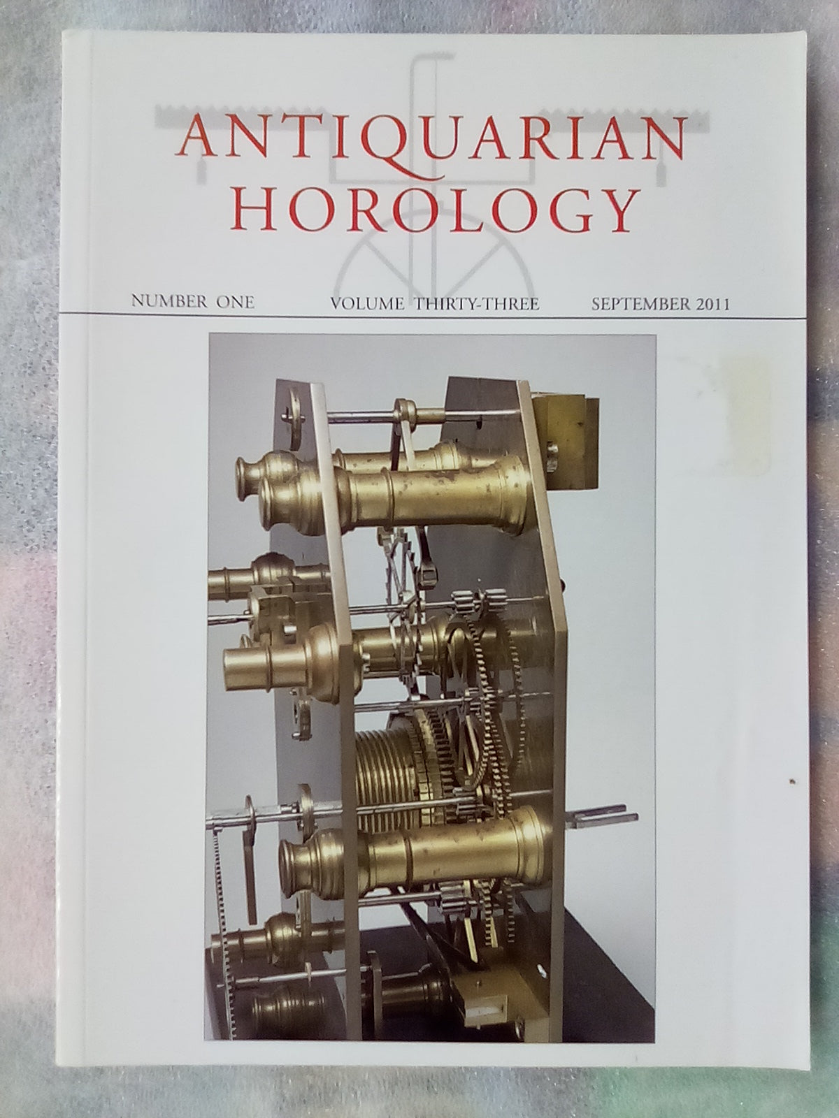 Antiquarian Horology Journal - 7 Issues from 2010-2011