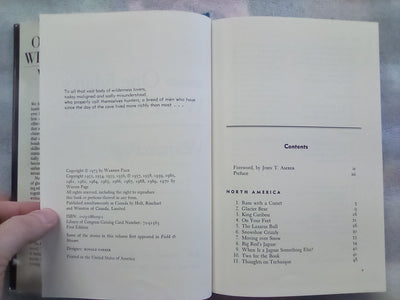 One Man's Wilderness by Warren Page
