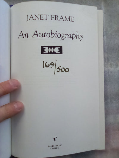 An Autobiography - Janet Frame (Vintage Collectors Edition #169/500)