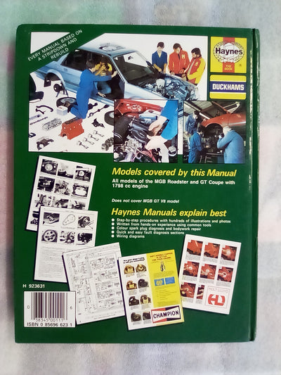 Haynes MGB 1962 to 1980 Owners Workshop Manual