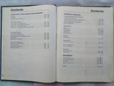 Haynes Land Rover 90, 110 & Defender 1983 till 1995 Diesel Workshop Manual