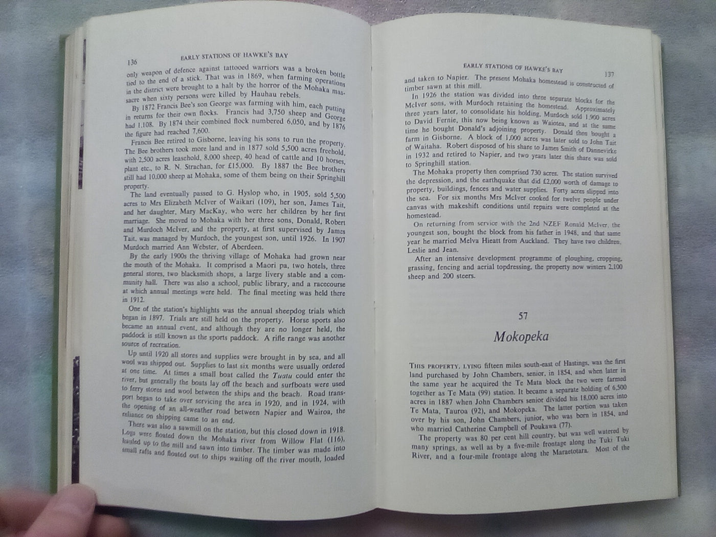 Early Stations of Hawkes Bay by Miriam MacGregor