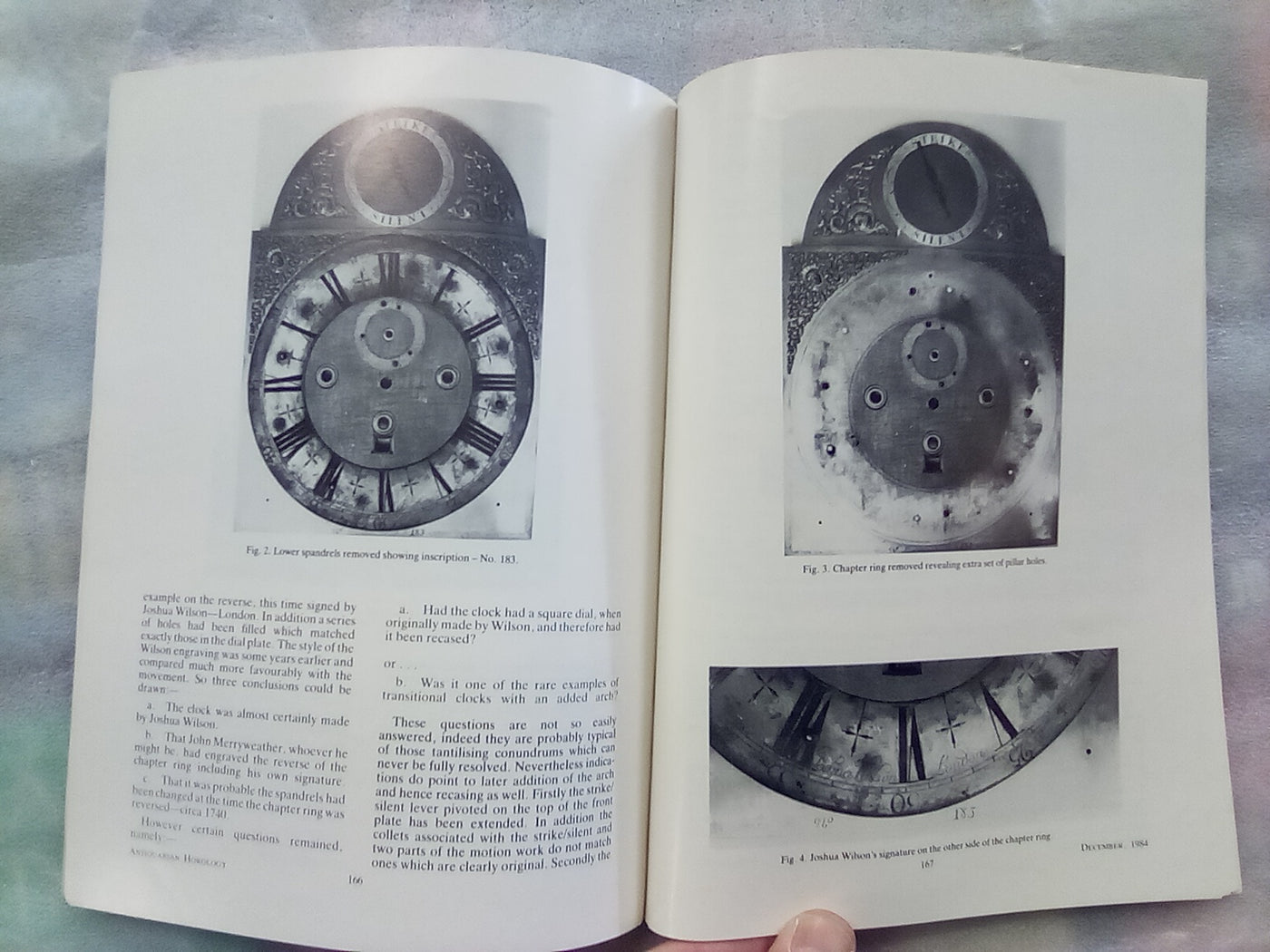 Antiquarian Horology Journal - 7 Issues from 1984-1985