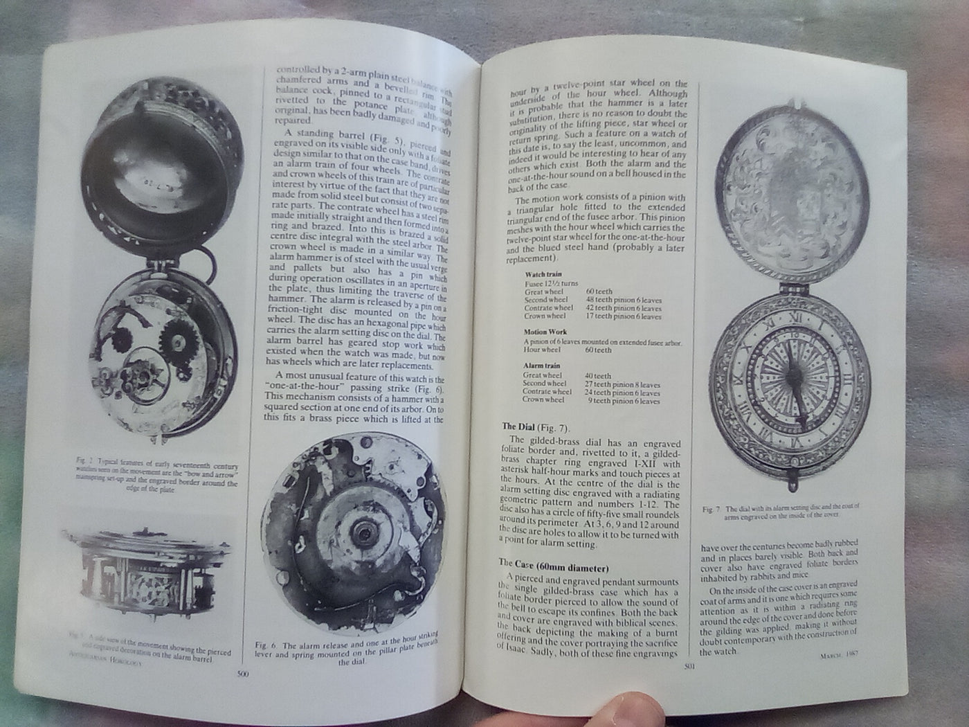 Antiquarian Horology Journal - 6 Issues from 1986-1987