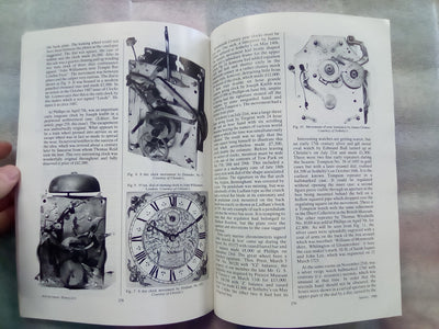 Antiquarian Horology Journal - 8 Issues from 1988-1989