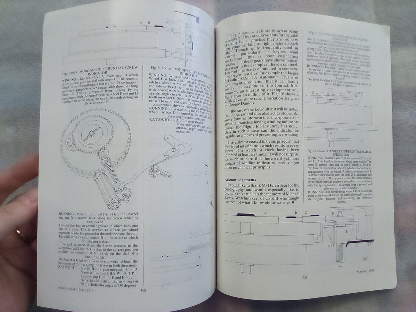 Antiquarian Horology Journal - 8 Issues from 1988-1989