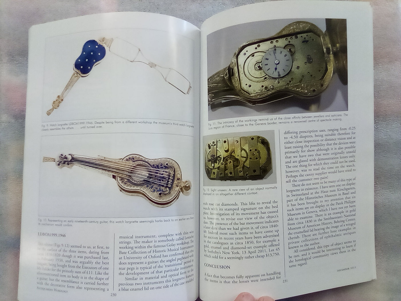 Antiquarian Horology Journal - 4 Issues from 1990 (x2), 2007, & 2011
