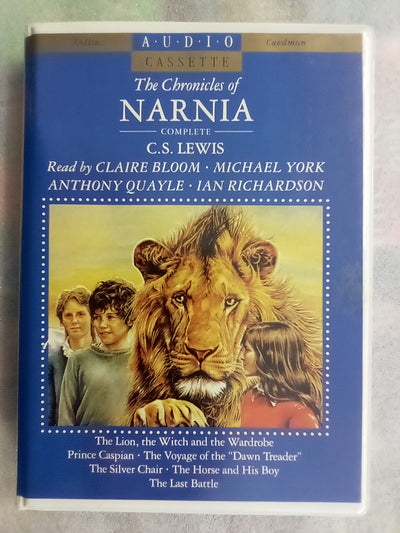 The Chronicles of Narnia by C.S. Lewis - Audiobook on Cassette (7 Cassettes) Abridged