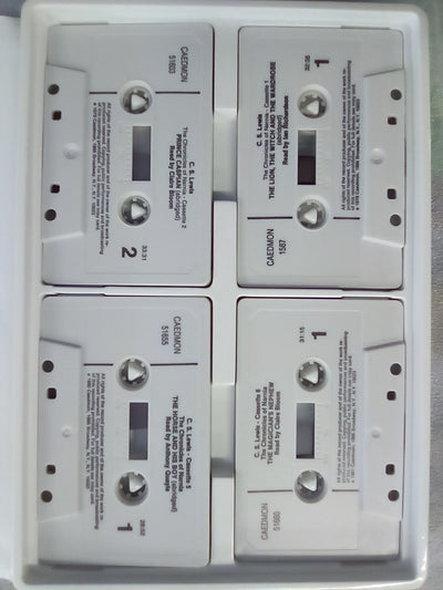 The Chronicles of Narnia by C.S. Lewis - Audiobook on Cassette (7 Cassettes) Abridged