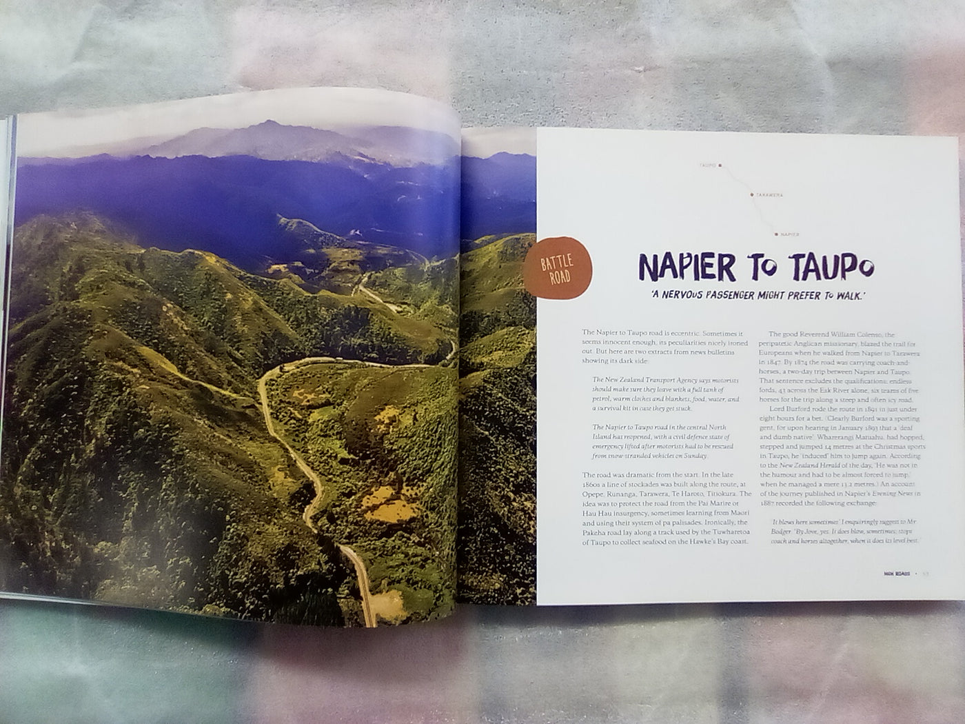 Wild Roads - A New Zealand Journey by Bruce Ansley