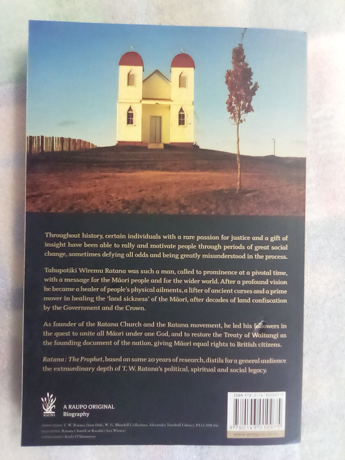 Ratana - the Prophet by Keith Newman (Signed by Author)