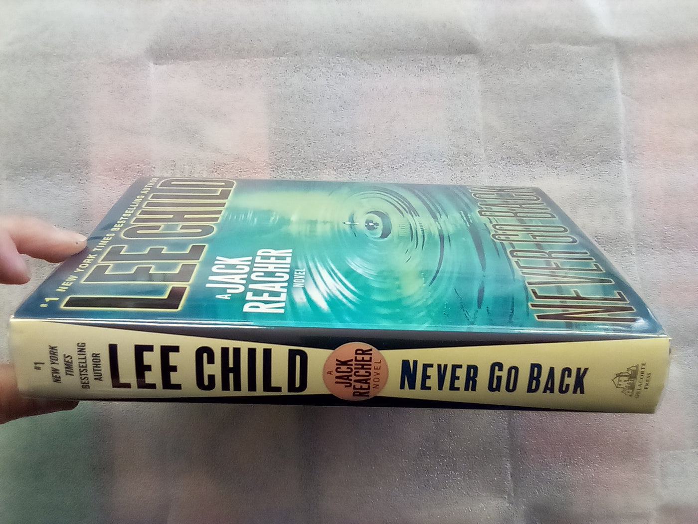 Never Go Back by Lee Child (USA 1st. Edition Hardback)