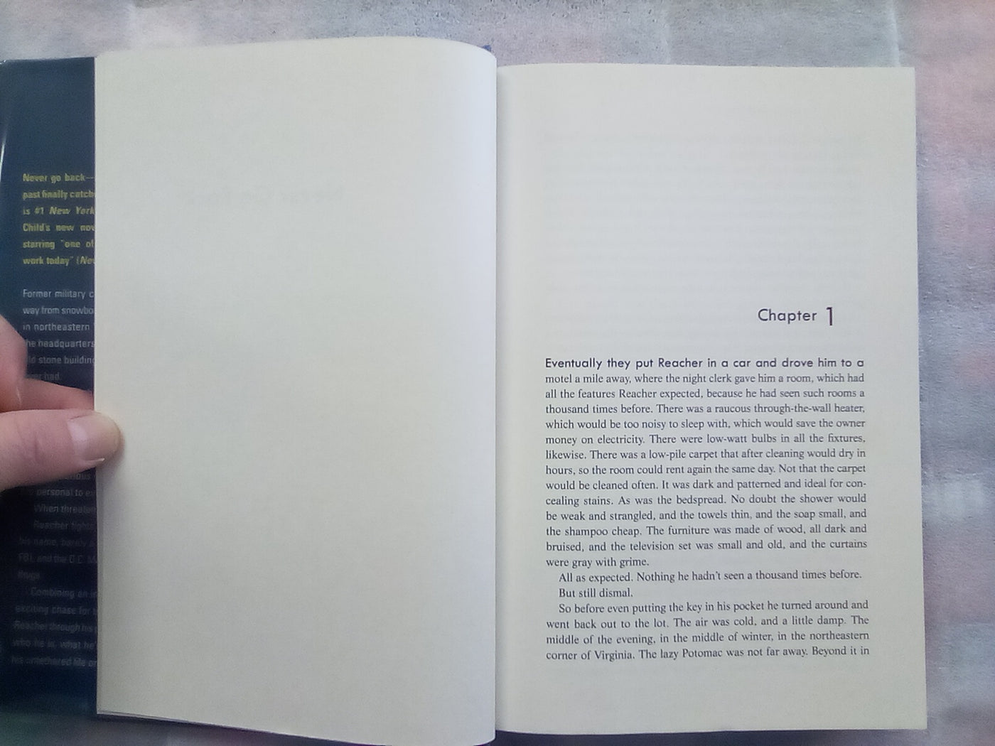 Never Go Back by Lee Child (USA 1st. Edition Hardback)