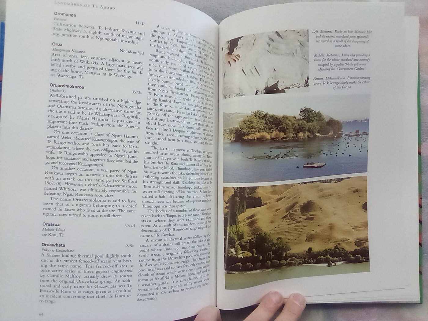 Landmarks of Te Arawa - Volume 1 Rotorua SIGNED COPY by Don Stafford