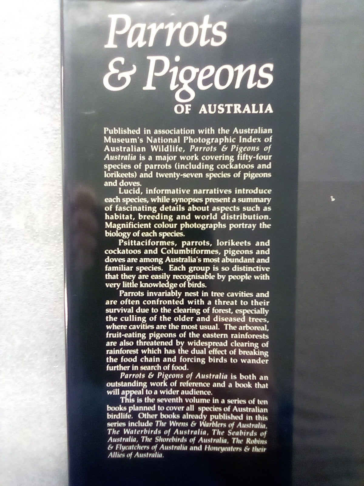 Parrots & Pigeons of Australia - Index of Australian Wildlife
