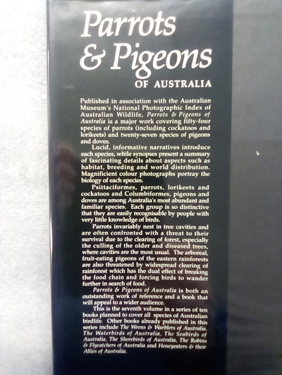 Parrots & Pigeons of Australia - Index of Australian Wildlife