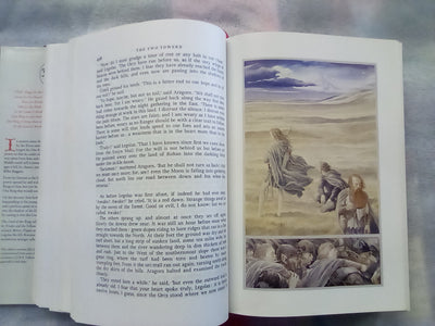The Lord of the Rings by J.R.R. Tolkien Illustrated by Alan Lee Hardback (1991)