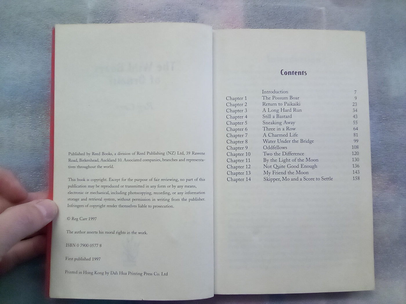 The Wild Boars of the Oruaiti by Reg Carr