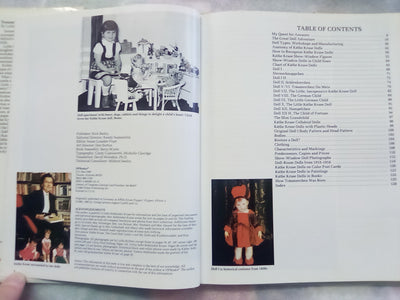 Treasury of Kathe Kruse Dolls Album 3 & Treasury of German Dolls Album 1 (2 books)