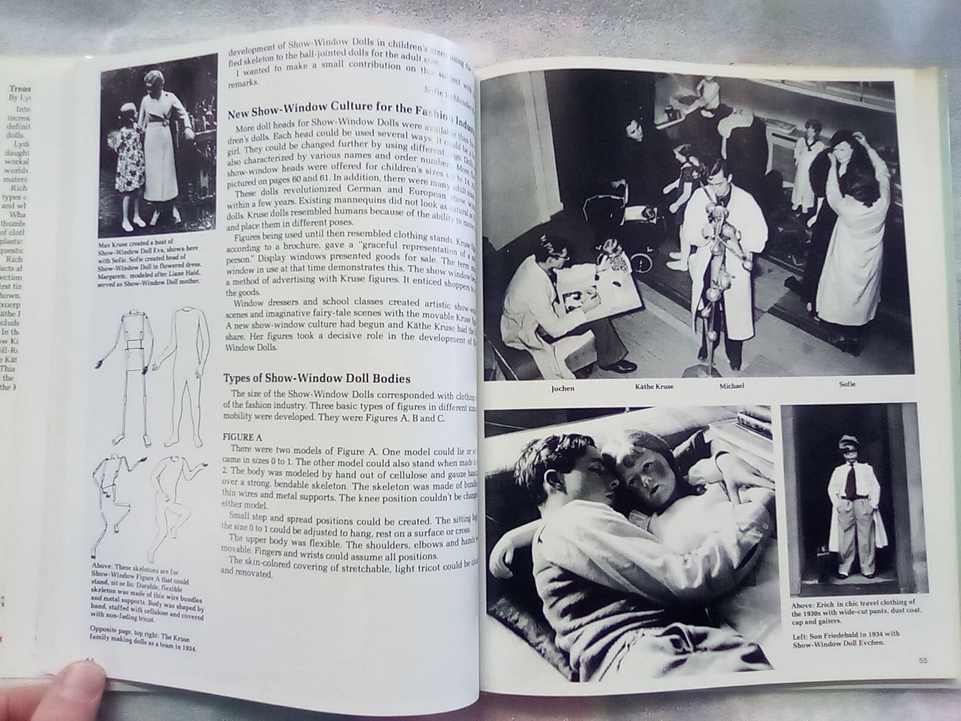 Treasury of Kathe Kruse Dolls Album 3 & Treasury of German Dolls Album 1 (2 books)