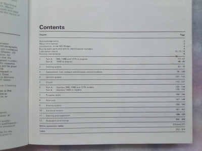 MG Midget & Austin Healey Sprite 1958 to 1978 All Models Haynes Manual