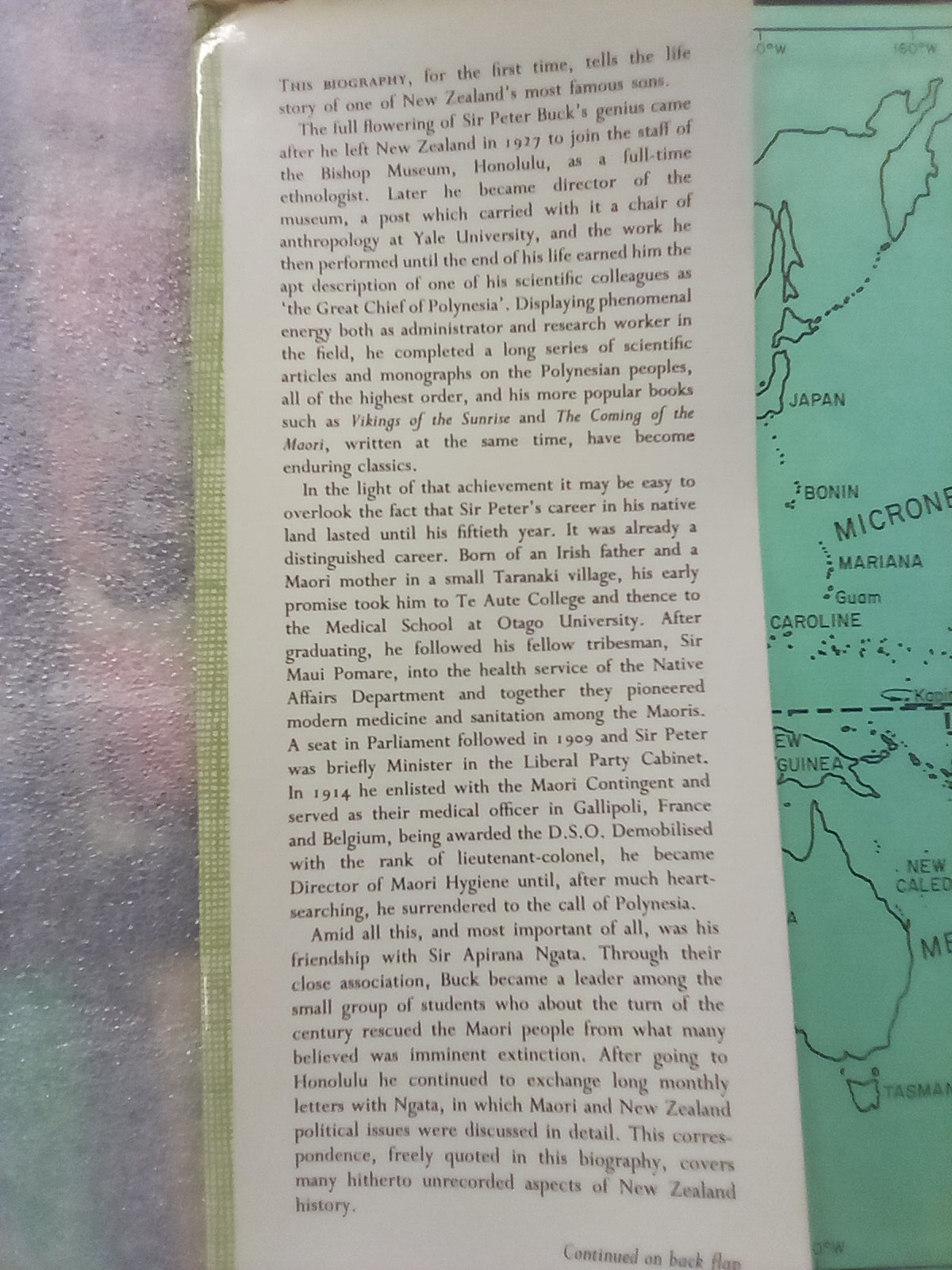 Te Rangi Hiroa - The Life of Sir Peter Buck (1971)