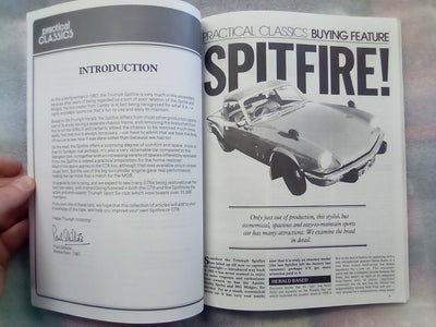 Triumph Spitfire Restoration - Practical Classics (Brooklands)