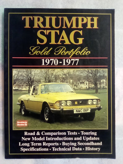 Triumph Stag Gold Portfolio 1970-1977 (Brooklands Books)