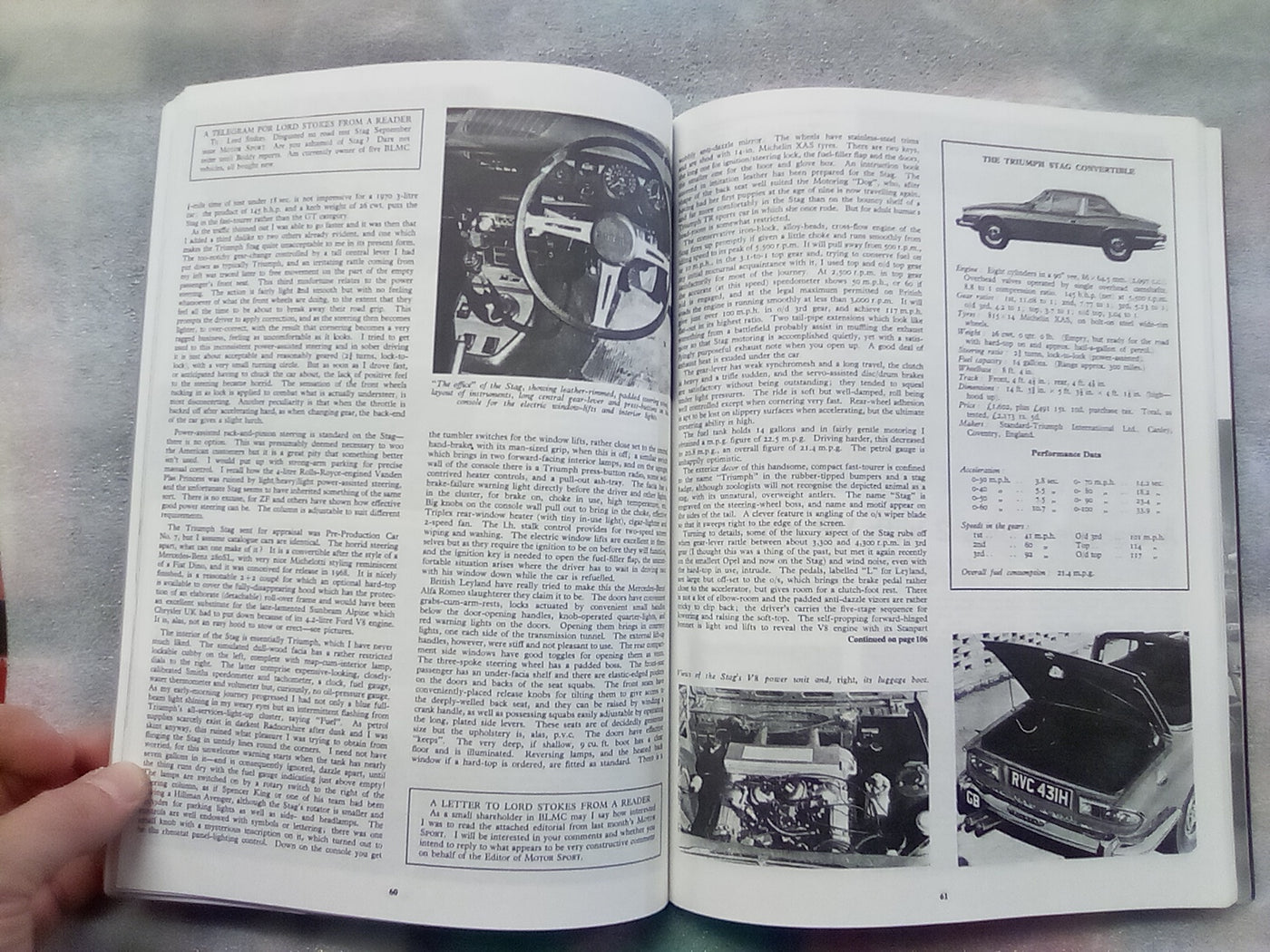 Triumph Stag Gold Portfolio 1970-1977 (Brooklands Books)