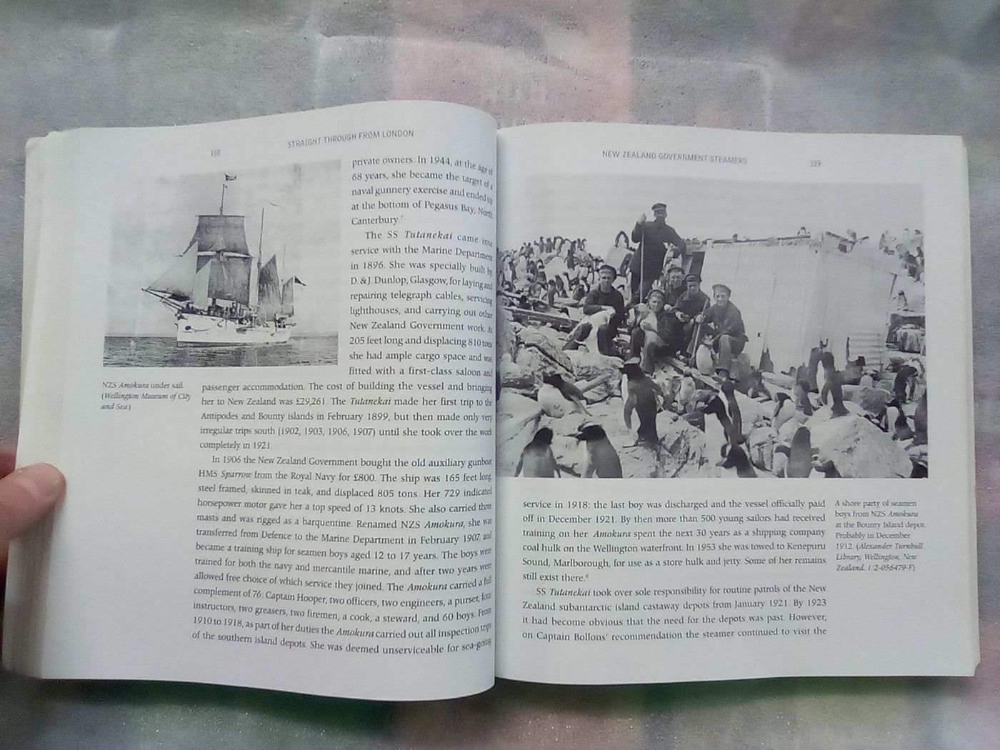 Straight Through from London - The Antipodes & Bounty Islands (Signed Copy)