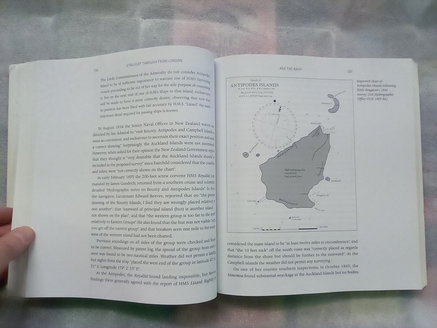 Straight Through from London - The Antipodes & Bounty Islands (Signed Copy)