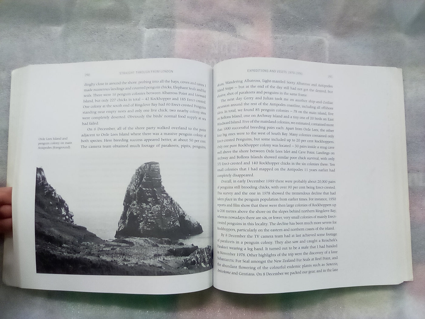 Straight Through from London - The Antipodes & Bounty Islands (Signed Copy)