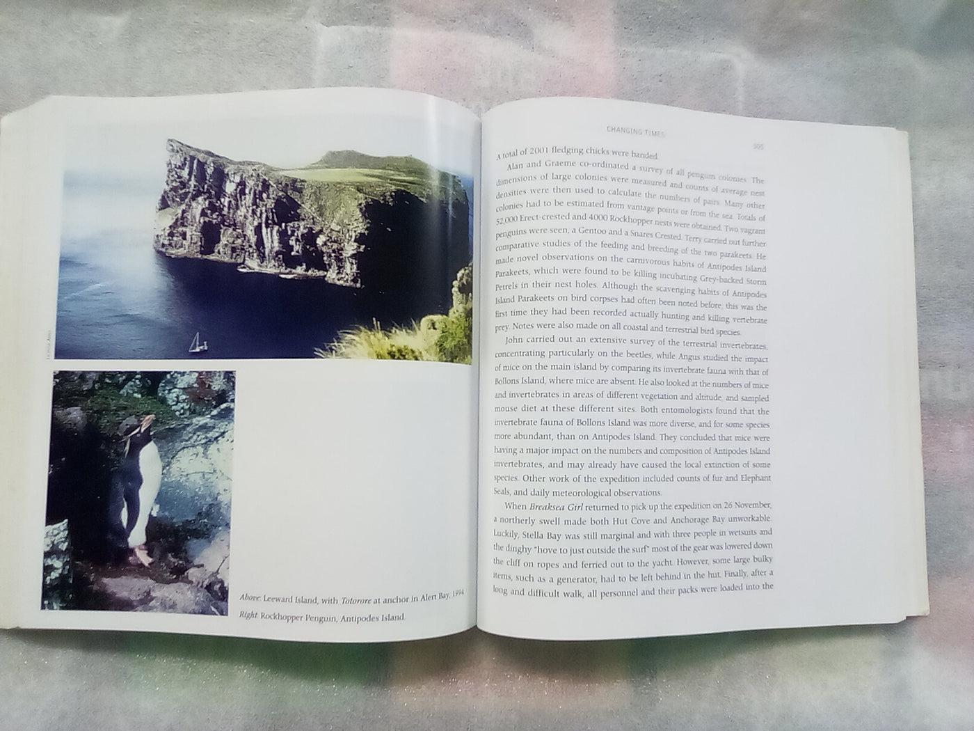 Straight Through from London - The Antipodes & Bounty Islands (Signed Copy)