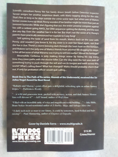 Teeth of the Wolf - The Path of Ra Book Two by Lee Murray (Signed Copy)