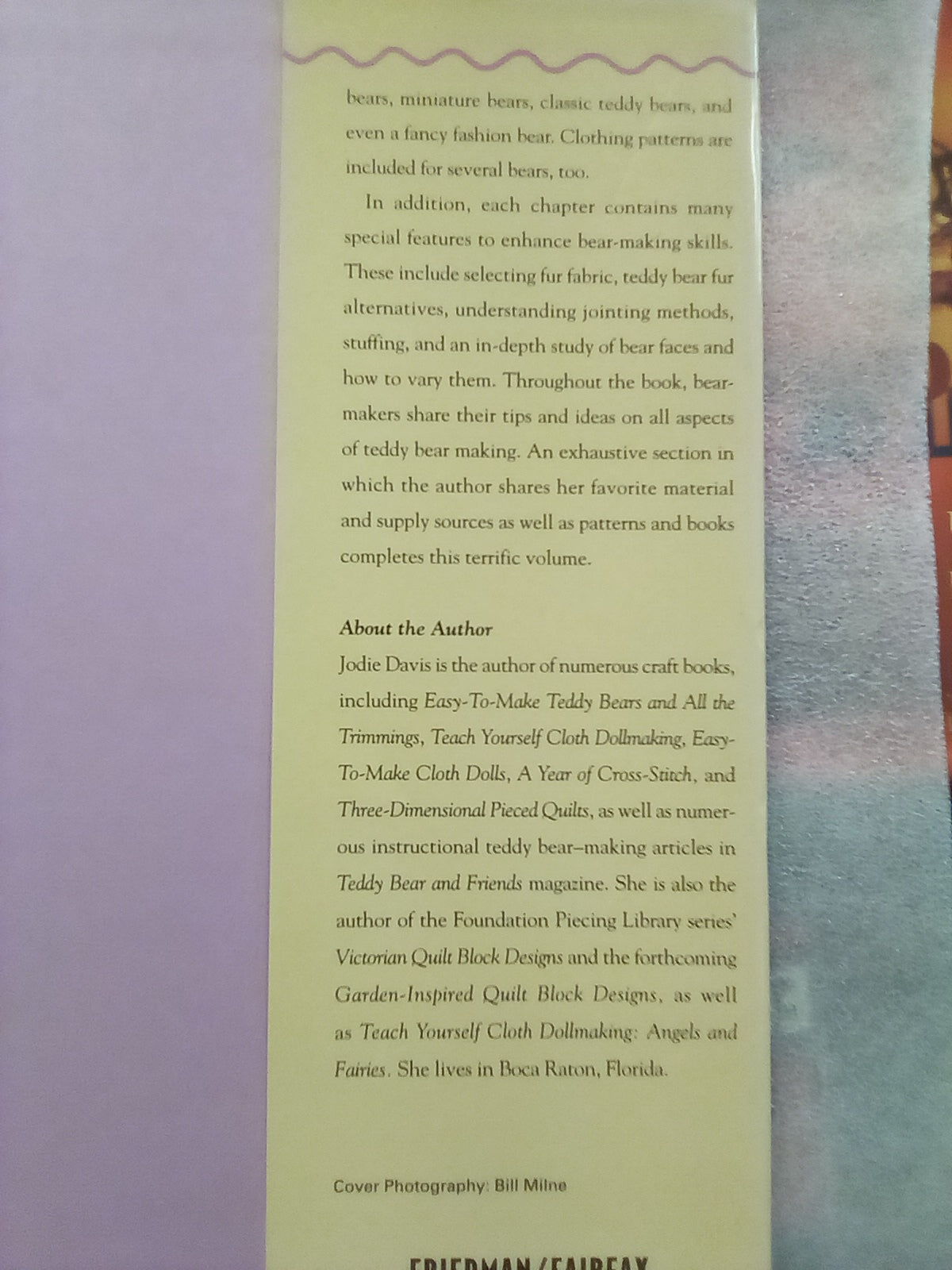 Teach Yourself Teddy Bear Making by Jodie Davis