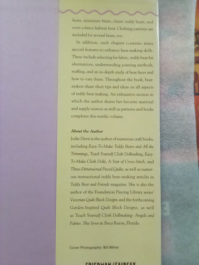 Teach Yourself Teddy Bear Making by Jodie Davis