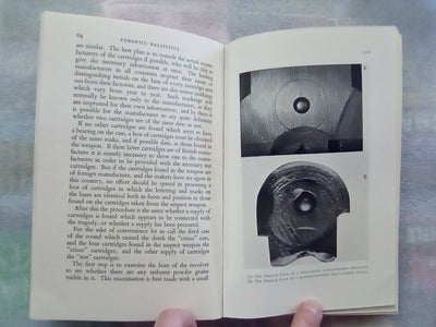 The Identification of Firearms and Forensic Ballistics by Major Sir Gerald Burrard B.T. D.S.O.