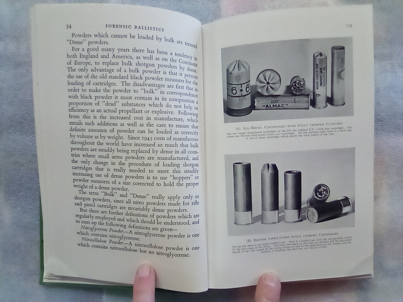 The Identification of Firearms and Forensic Ballistics by Major Sir Gerald Burrard B.T. D.S.O.