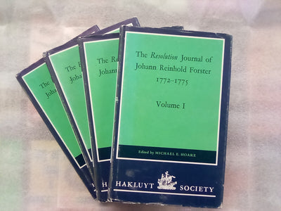 The Resolution Journal of Johann Reinhold Forster 1772-1775 - 4 Volumes