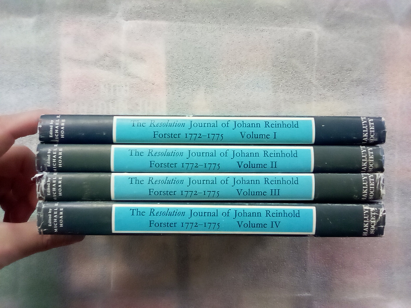 The Resolution Journal of Johann Reinhold Forster 1772-1775 - 4 Volumes