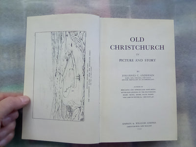 Old Christchurch (1949) by Johannes C. Andersen