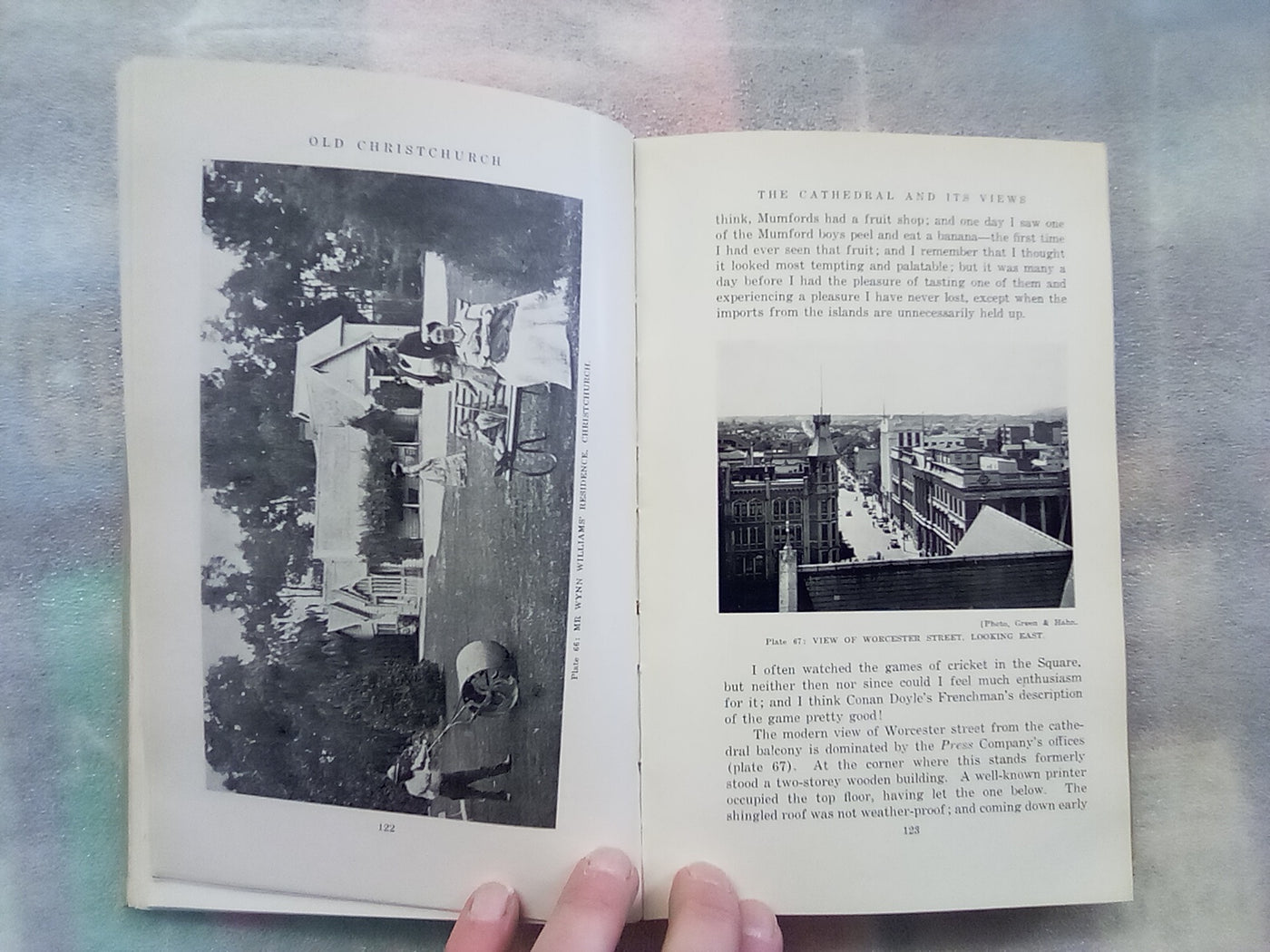 Old Christchurch (1949) by Johannes C. Andersen