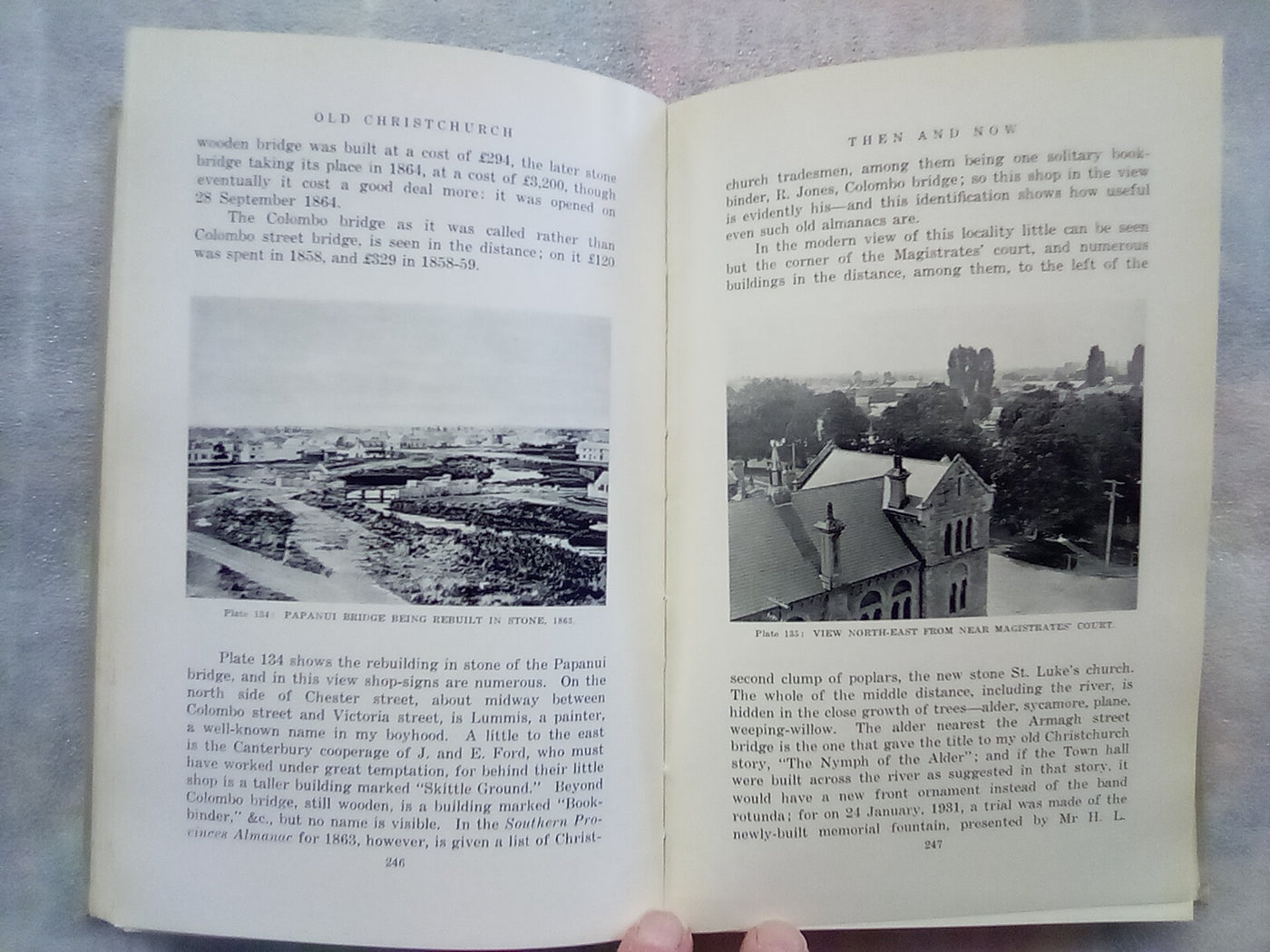 Old Christchurch (1949) by Johannes C. Andersen